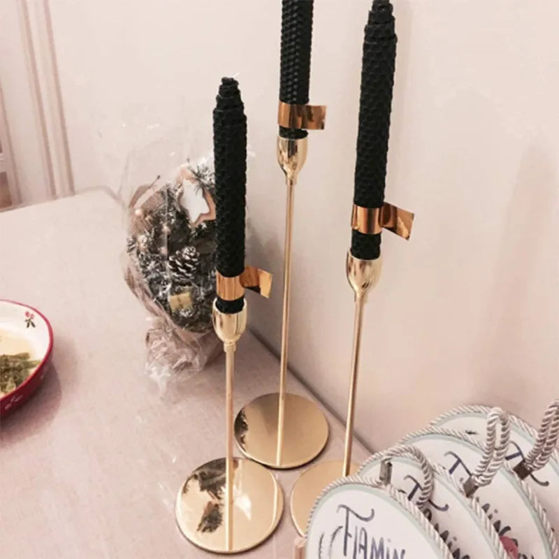 Chinese Metal Candle Holders – Golden Decor