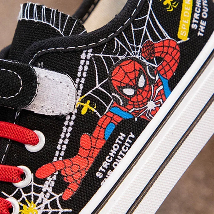 Disney Canvas Shoes – Spiderman Boys Sneakers