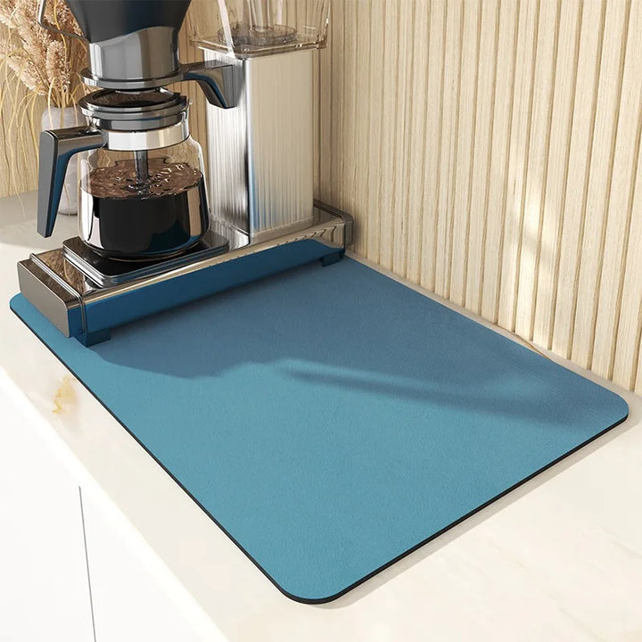 Large Super Absorbent Kitchen Mat – Quick Dry Draining Pad