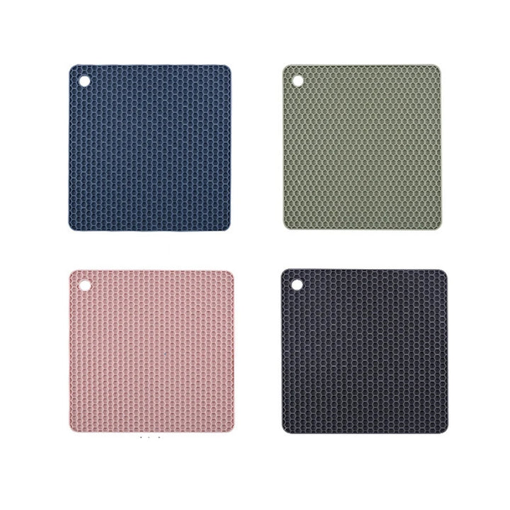 Heat Resistant Silicone Mats – Coasters & Pot Holders