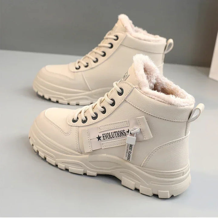 Winter Snow Boots for Women Casual High-top Shoes Warm Womens Sneakers Platform Ankle Boots Plus Size 45 Zapatillas De Mujer New