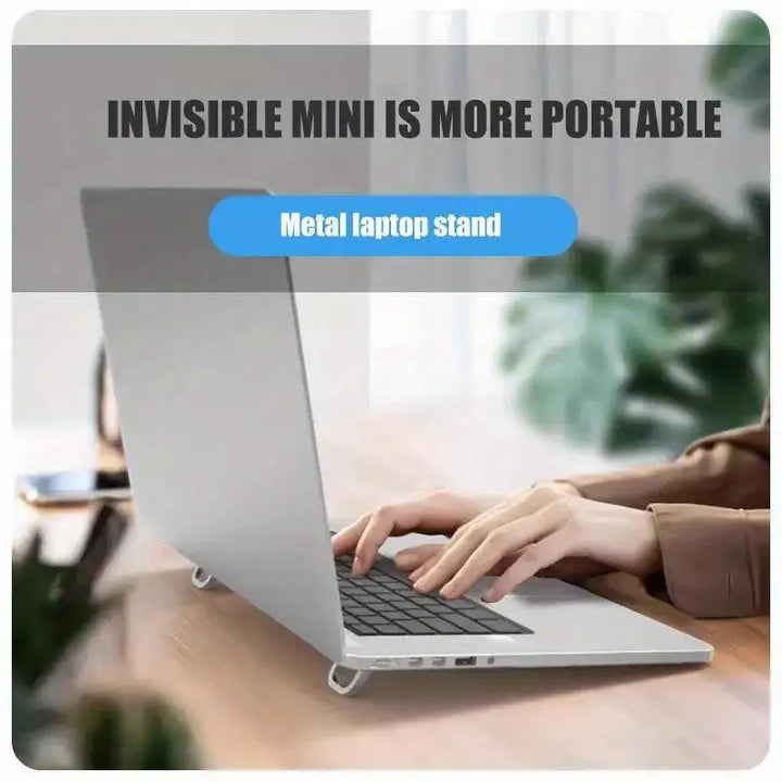 Laptop Stand For Computer Keyboard Holder Mini Portable Legs Laptop Stands For Macbook Huawei Xiaomi Notebook Aluminum Support