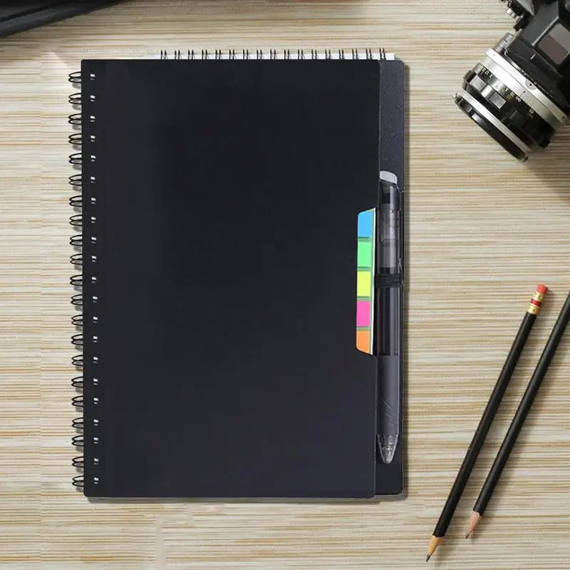 Reusable Smart Notebook Eco-Friendly Digitally Connected Notebook Smart Reusable Planner & Notepad Waterproof Mineral Stone