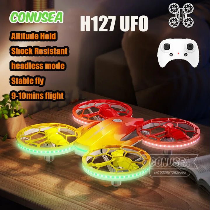 JJRC H127 UFO Drone Racing Drones Mini Dron Rc Plane Helicopter Toys Altitude Hold Stunt Quadcopter Christmas Gifts for Boys Kid