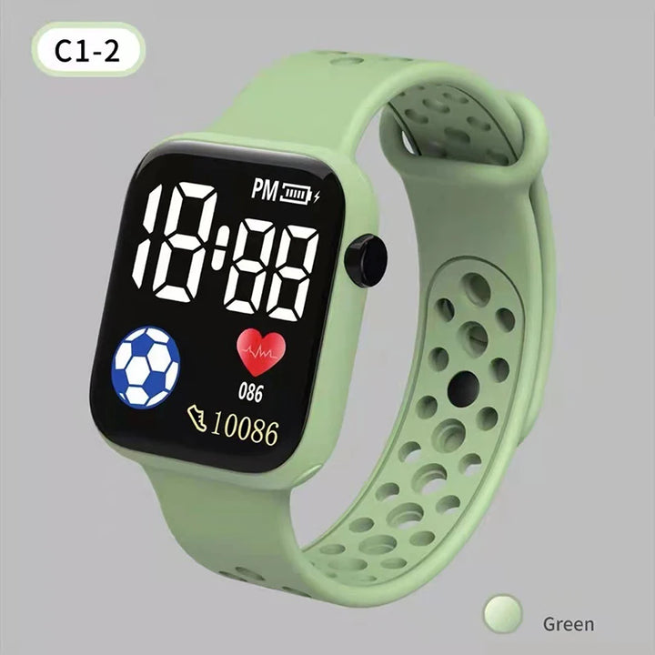 LED Digital Watch – Kids' Waterproof Sports Watch