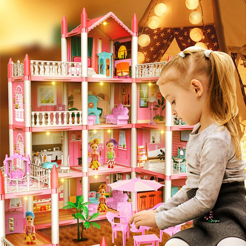 3D Princess Castle Dollhouse