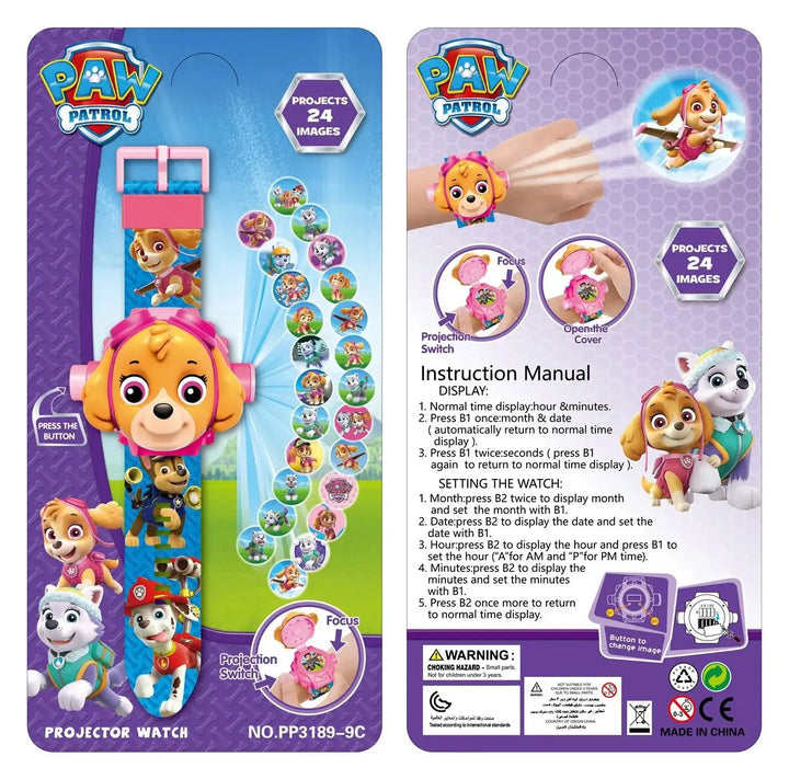 Paw Patrol 3D Projection Watch