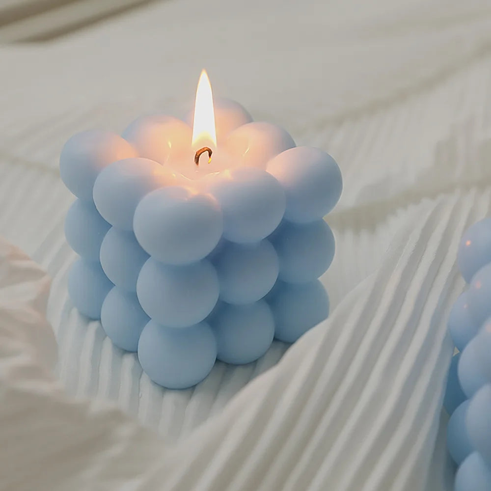 Bubble Cube Aromatherapy Candle