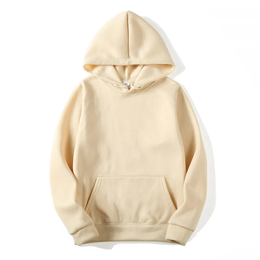 Men's & Women's Hoodies – Casual Solid Color