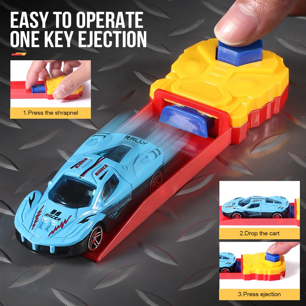 Pop-Up Toy Car Combination Set