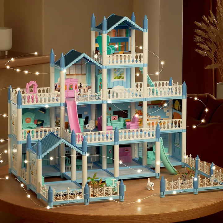 3D DIY Princess Castle Toy