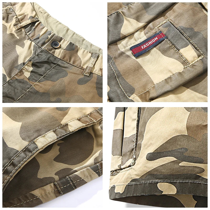 Men's Camo Cargo Shorts