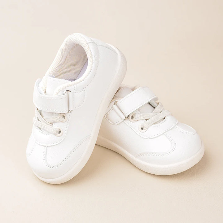 Girls Lovely Pink Daily Outdoor Low Top Soft  Flat Sports Sneakers Kids Casual Shoes EK9S49