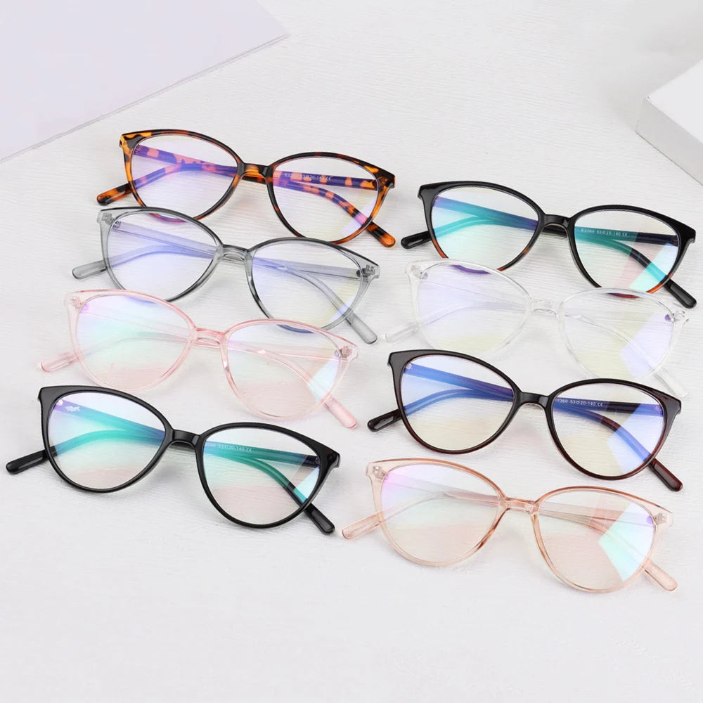 New Anti Blue Light Glasses Computer Goggles Fashion Clear PC Frame Eyeglasses Blue Rays Blocking Eyewear Vision Care Glasses