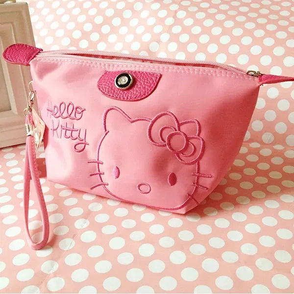 Hello Kitty Makeup Bag – Large Waterproof Handbag