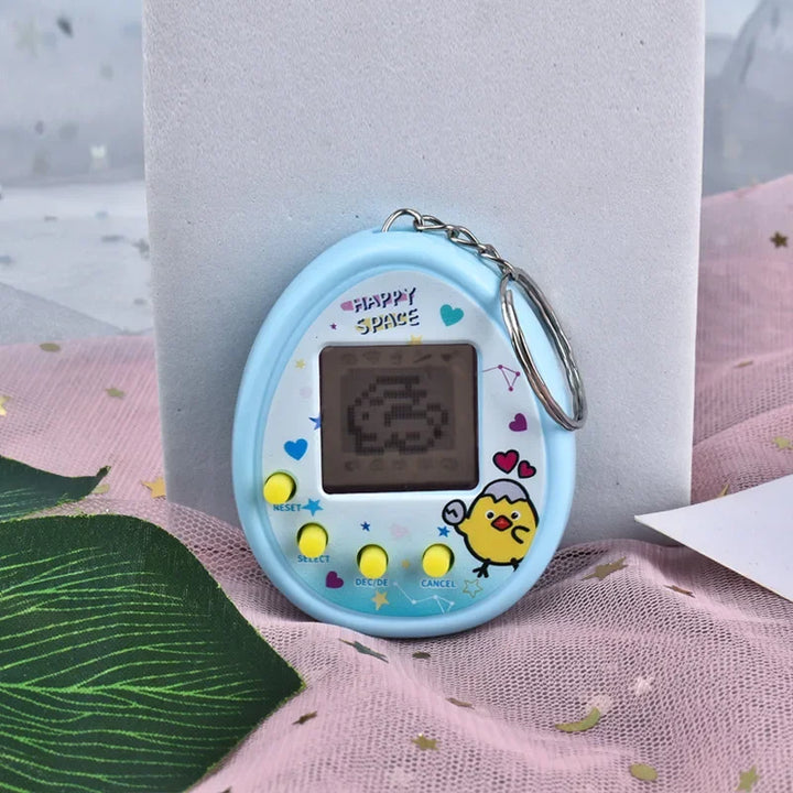 Virtual Tamagotchi Keychain – Nostalgic Digital Pet Toy