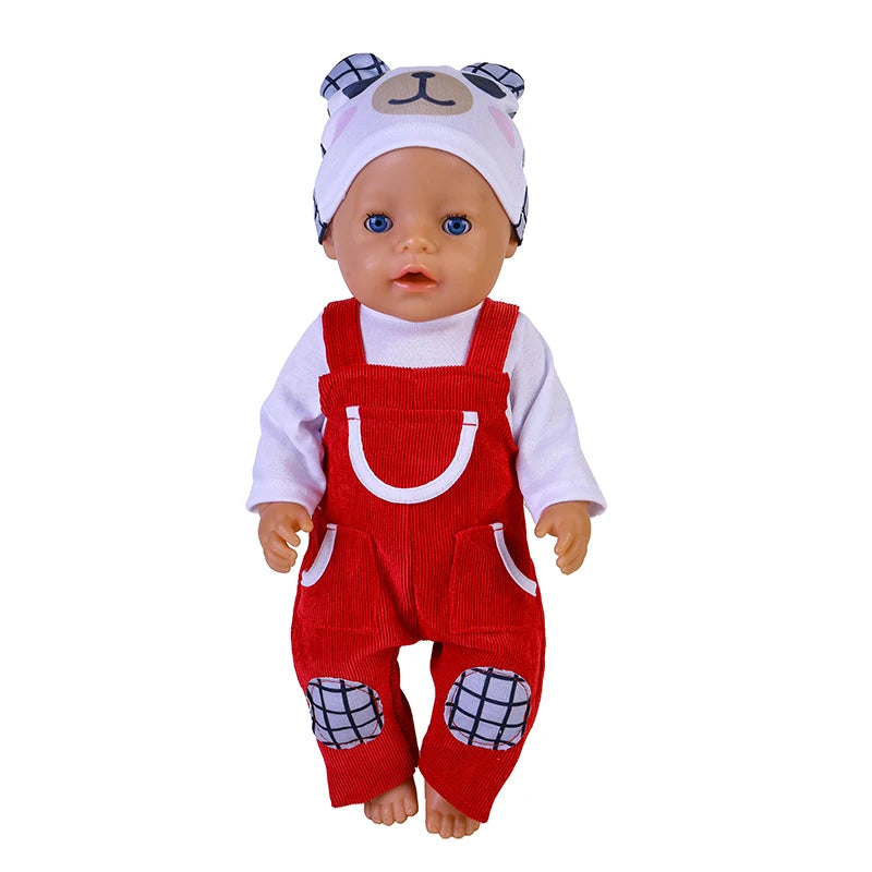 Doll Outfits – 43 cm Baby Born Clothes