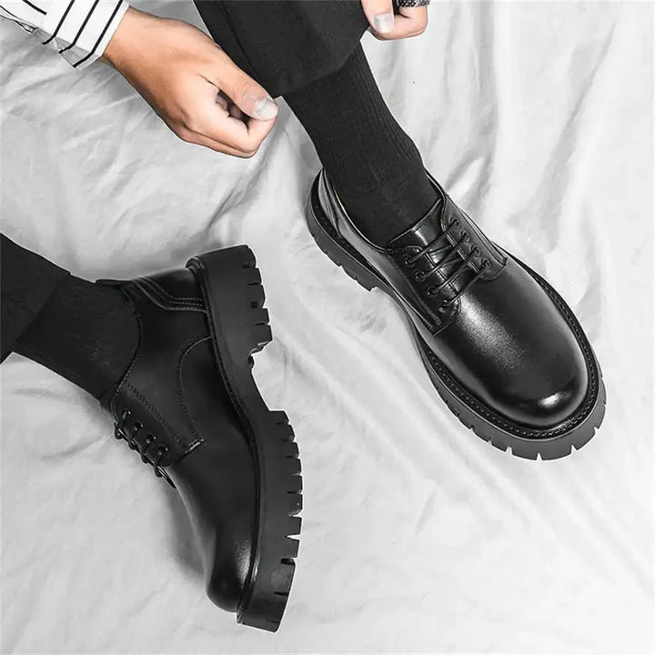 Thick Sole Derbi Casual Dress Men's Shoes Men Trainers Elegant Men's Shoes Sneakers Sport Supplies Everything Maker