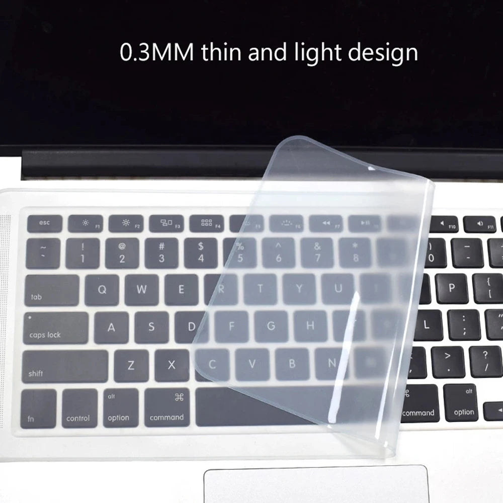 Universal Laptop Cover – Silicone Keyboard Protector