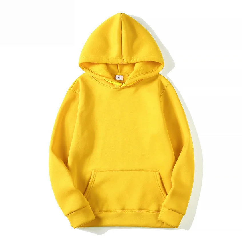 Men's & Women's Hoodies – Casual Solid Color