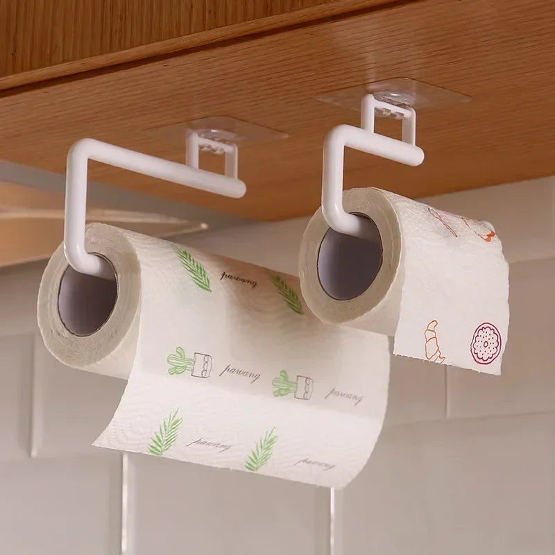 Kitchen Tissue Holder – Paper Shelf Towel Rack