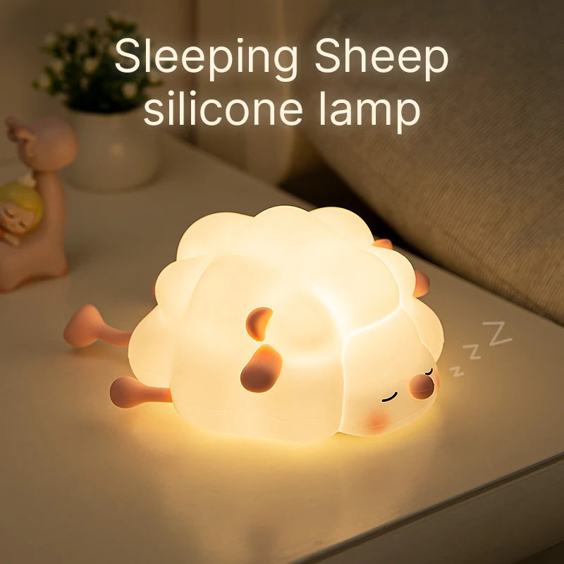 Cute Silicone Animal Night Light