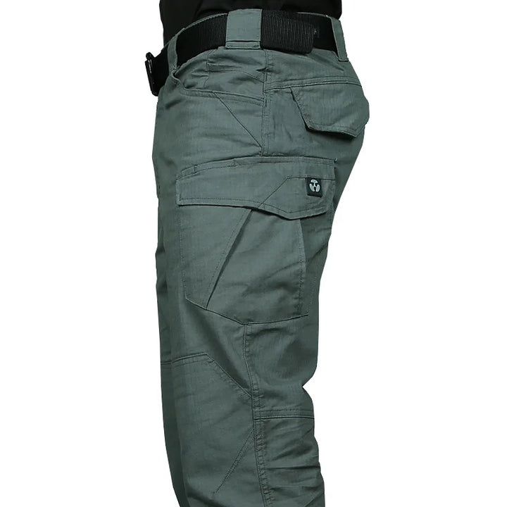 Men's Tactical Cargo Pants - Waterproof, Multi-Pocket, Durable Outdoor Combat Work Trousers