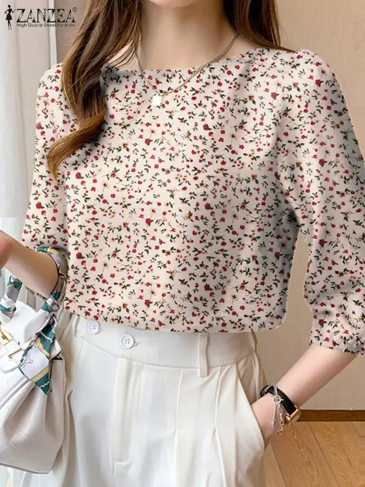 Bohemian Floral Party Blouse