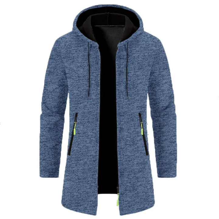 Sweatwear Men's Hoodies Long Sleeve Sweatshirts for Men Zipper Hooded Mens Oversize Winter Top Jacket Coat Black Sweater