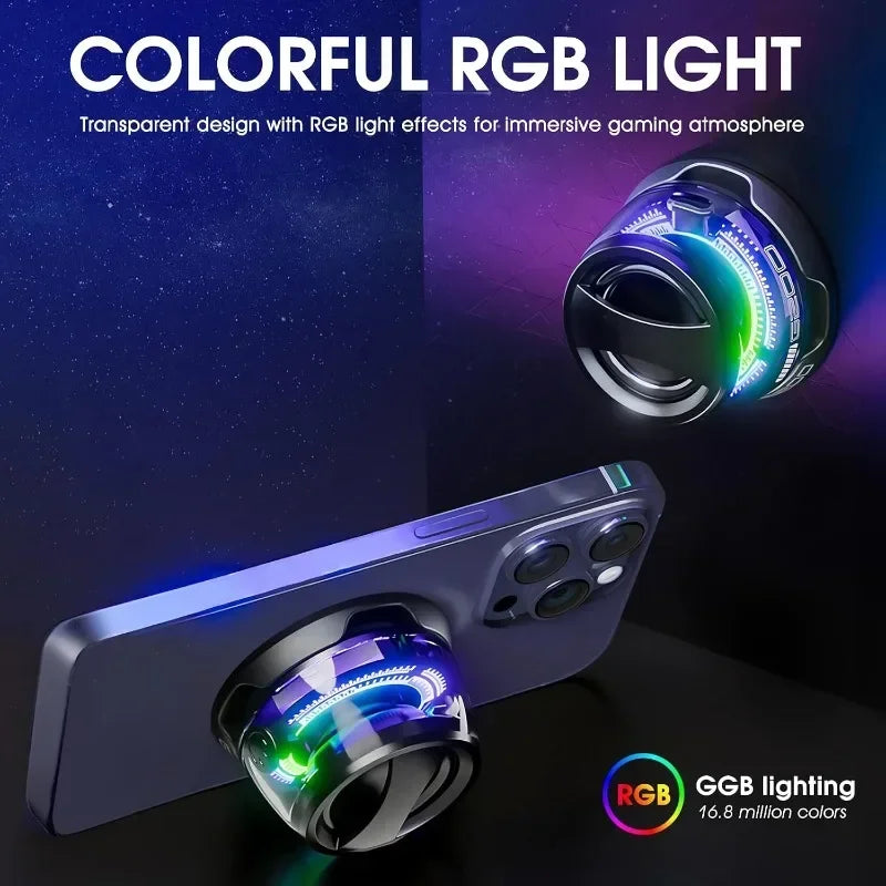 VIKEFON Portable Bluetooth Speaker G200 RGB Lighting Magnetic Speaker BT5.3 Mini Sound Box 7 Hours Playback Phone Holder