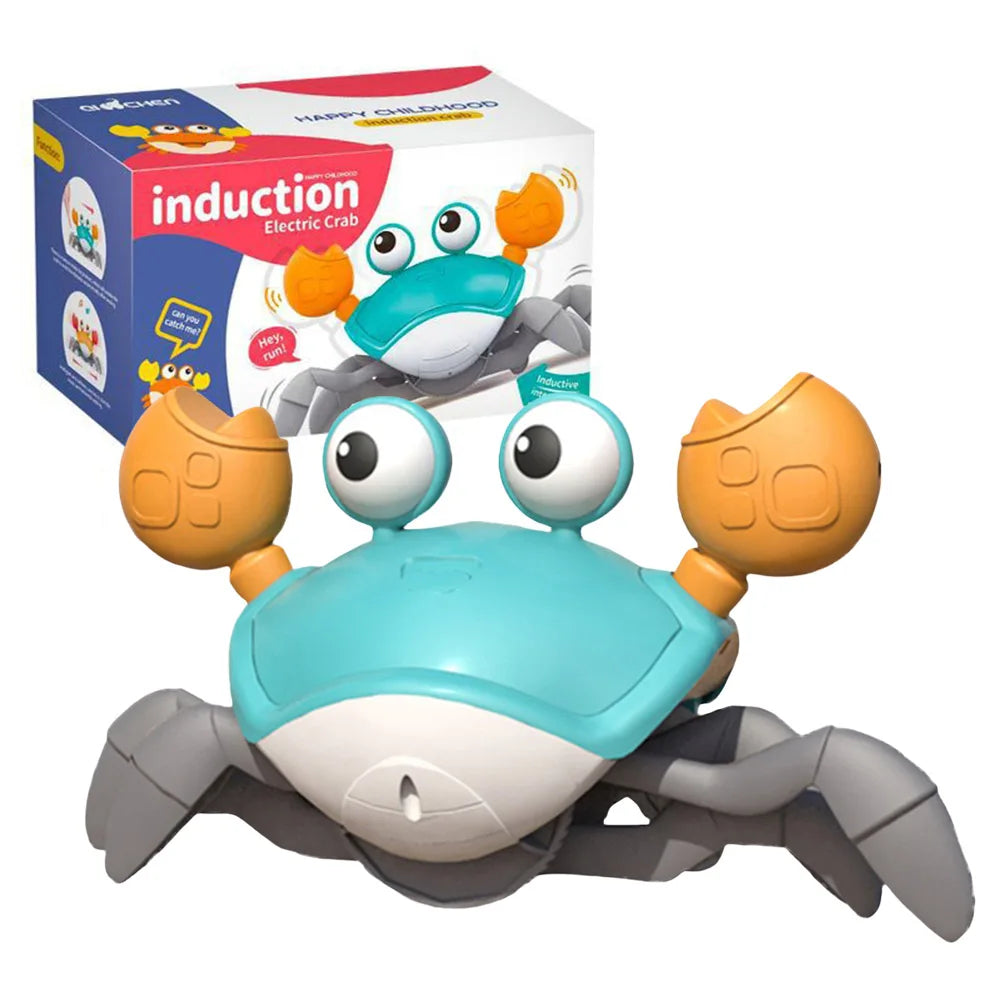 Crawling Crab Baby Toy – Interactive Obstacle-Avoiding Fun