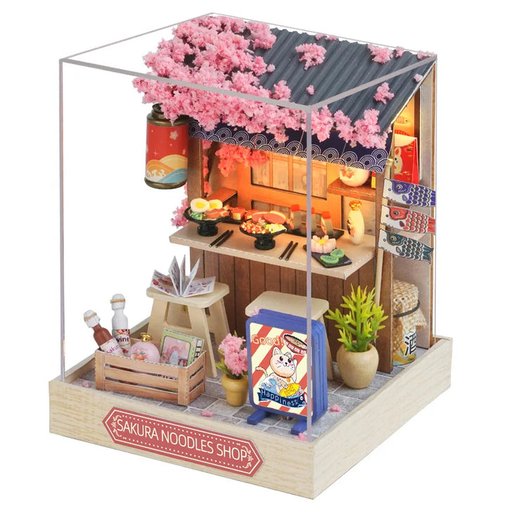 DIY Mini Flower Dollhouse Kit