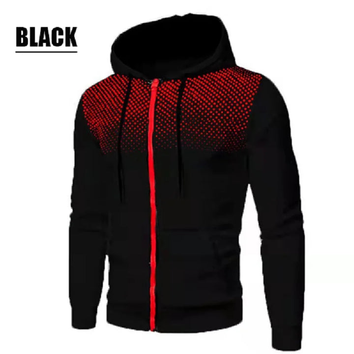 Casual Jacket for Men – Wrestling Zipper Hoodie