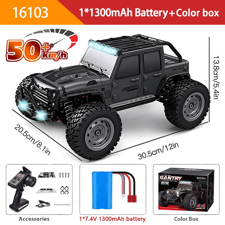 1:16 High-Speed 4WD RC Drift Truck