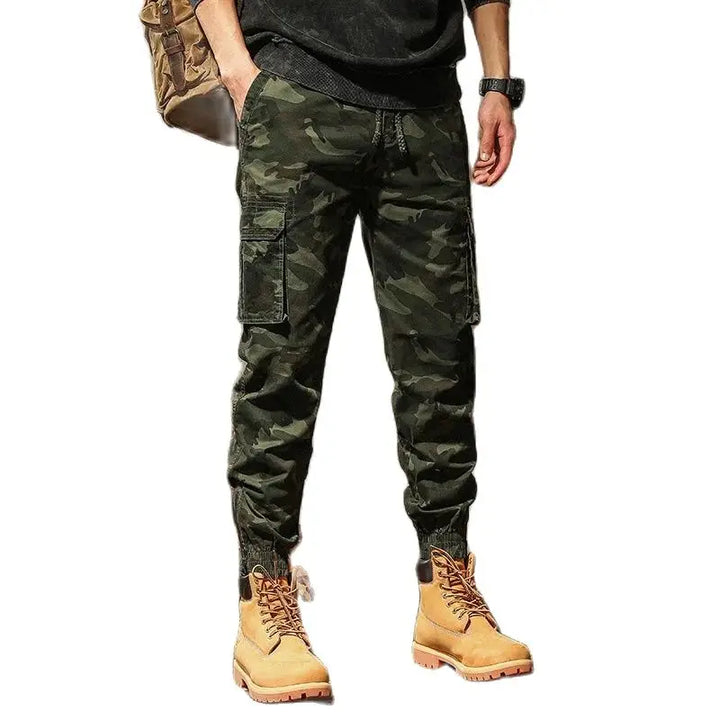 New Fashion Camouflage Cargo Pants Men Casual Harem Joggers Trousers Cotton Streetwear Clothes