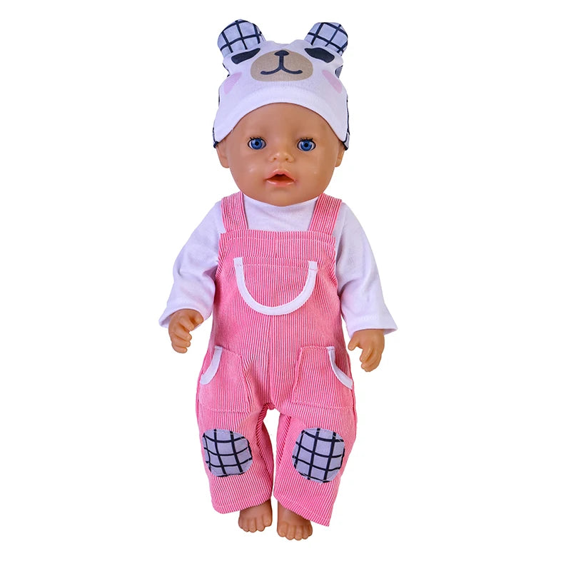 Doll Outfits – 43 cm Baby Born Clothes