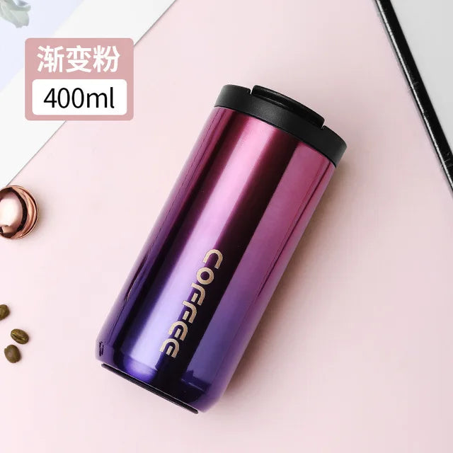 Stainless Steel Coffee Thermos Bottle – 400ML