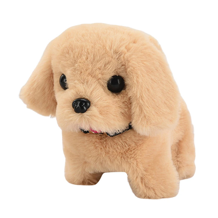 Interactive Plush Puppy Toy – Remote Control Walking & Barking