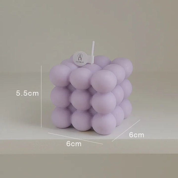 Bubble Cube Aromatherapy Candle