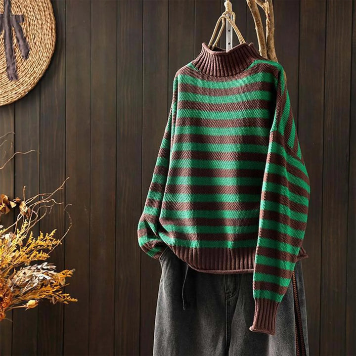 Retro Striped Sweater