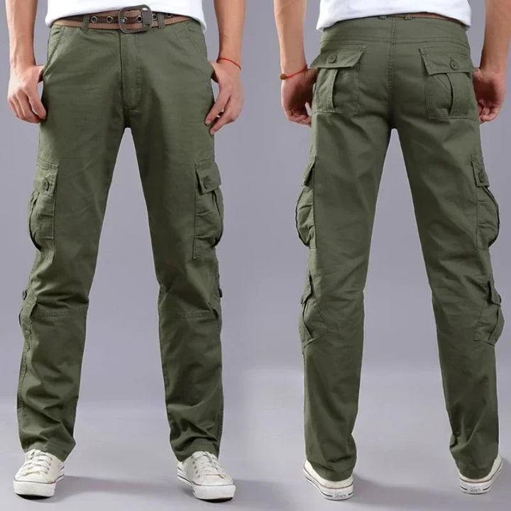 Male Trousers Straight Casual Men's Cargo Pants Stacked Loose Korean Style New In Regular Fit Luxury Oversize Fashion Y2k