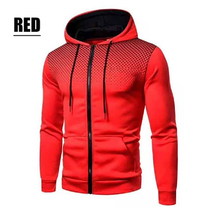 Casual Jacket for Men – Wrestling Zipper Hoodie