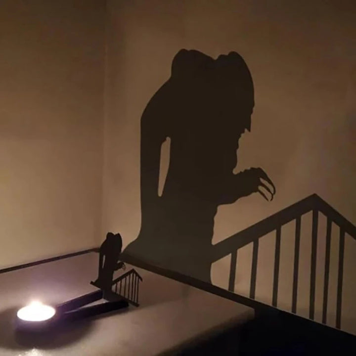 Nosferatu Candle Holder – Halloween Horror Shadow Caster