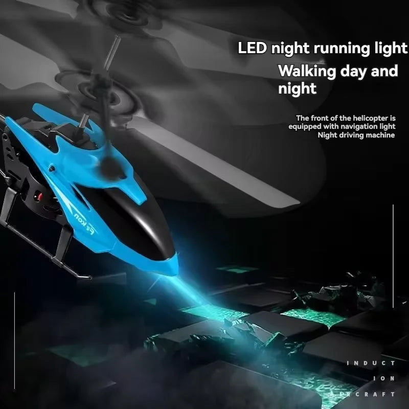 Inductive Light-Up Helicopter Toy