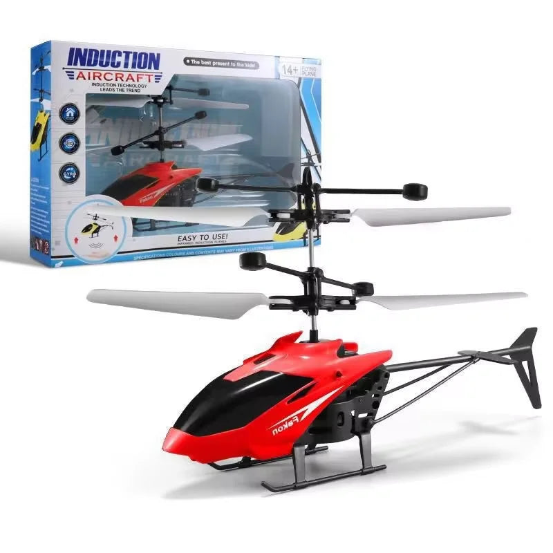 Inductive Light-Up Helicopter Toy