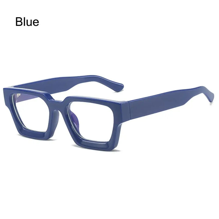 Big Square Anti Blue Light Glasses Women's Glasses New Trend Computer Goggles Glasses Transparent Optical Spectacle Eyeglasses