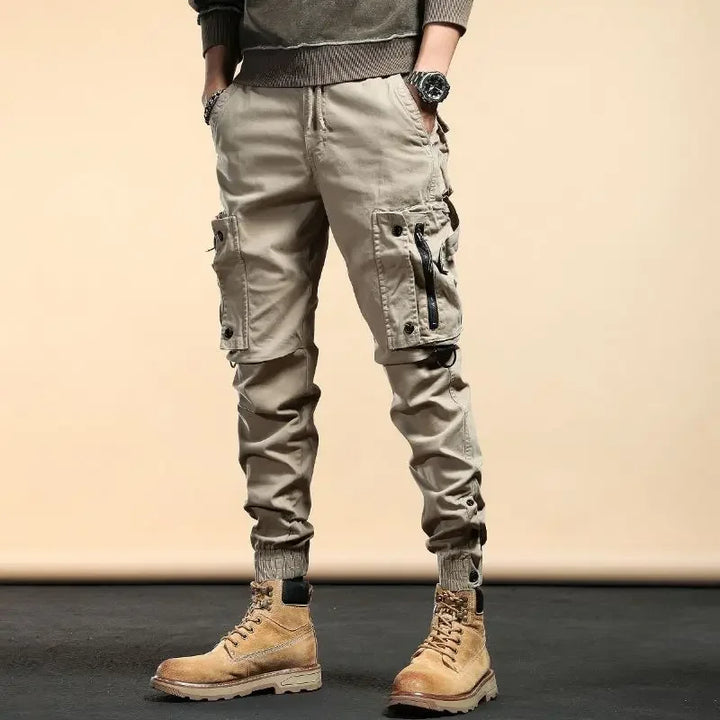 New In Cargo Pants for Men Slim Skinny Autumn Winter Trousers Man Designer Emo Korean Style High Quality Techwear Cheapest Cheap