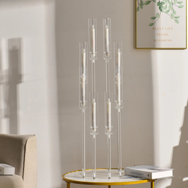 Acrylic Candelabra – Wedding Candle Holder