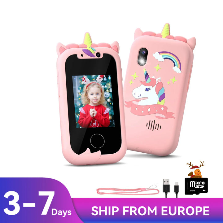 Kids Smart Phone Educational Toy – Unicorn Musical & Camera