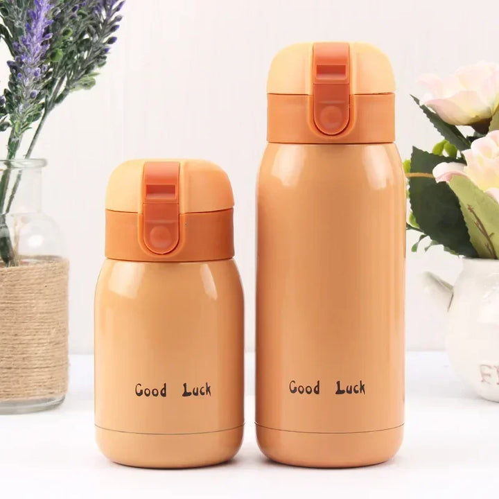 Mini Thermos Cup 200ml/360ml Pocket Cup Stainless Steel Thermal Coffee Mug Vacuum Flask Insulated Hot Water Bottle Kids Gift